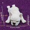 Cartoon Sleeping French Bulldog Car Decoration Cute Simulation Dog Car Decoration Gift Children's Toy Home Decoration