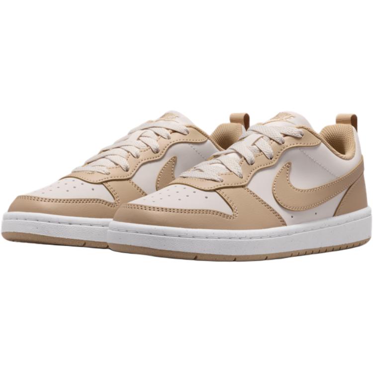 Nike Court Borough Low top Kids' Skateboarding Shoes Light Umber IQ2722-001