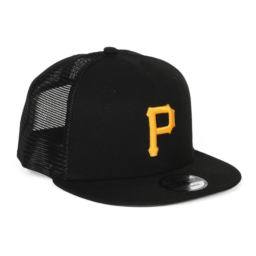 MLB Mesh Cap Snapback 9FIFTY Pittsburgh Pirates Pirates Free Size [New Era] Black