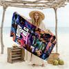 Grand Theft Auto Beach Towel Super Soft Absorbent Comfortable Lightweight