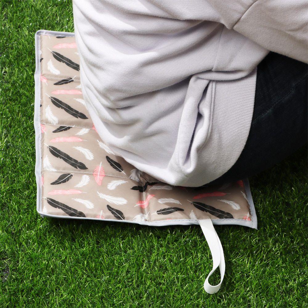 Durable Home Cushion Cloth Folding Camping Mat Waterproof Hiking Picnic Seat Foam Sitting Pad