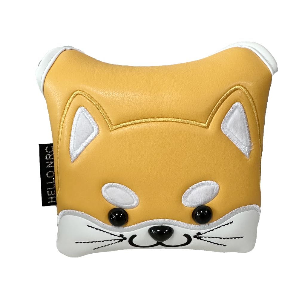 Kryt na putter Kryt hlavy golfové hole pro palice Kompatibilní s Odyssey 2 Ball TaylorMade Spider Putter Magnetický Pes Akita Pes Husky Kočka (Kočka)