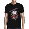 1Tee Mens Screaming Crazy Rabbit Devil T-Shirt
