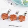 Simulation Spare Ribs Keychain Key Ring Pendant Decoration Charm Durable Bag Party Modern Spoof Props Universal Gifts