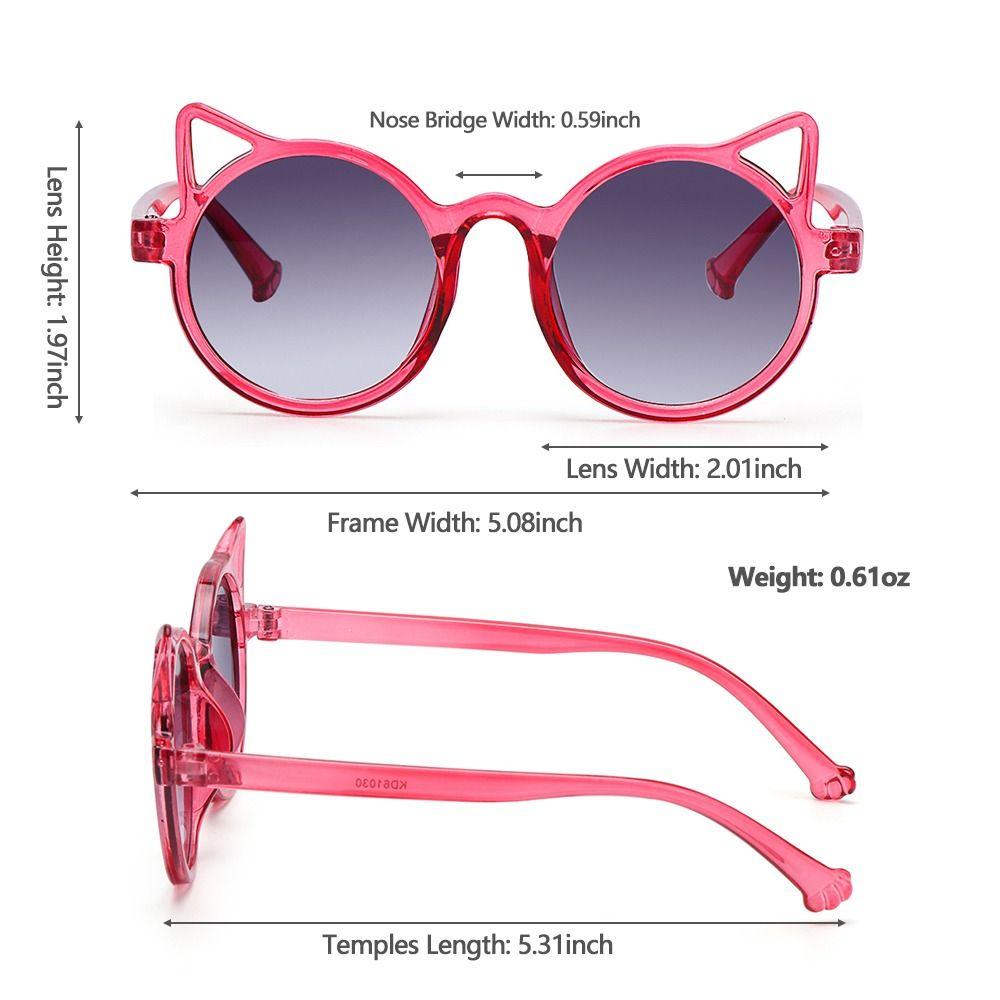 Circular Frame Kids Sunglasses UV400 Protection Summer Shades Trendy Eyewear  for Boy & Girl