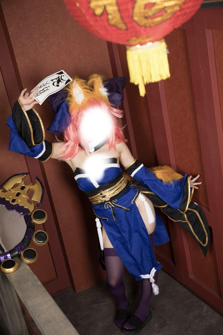

[USED] Fate/stay Night Caster Caster Fox Tamamo no Mae Cosplay Costume Size M