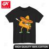 Dabbing Taco Cinco De Mayo Lustiges Mexikanisches Essen Lässiges Outfit Bequeme Passform Rundhals T-Shirt Reine Baumwolle Grafik Spielerisch
