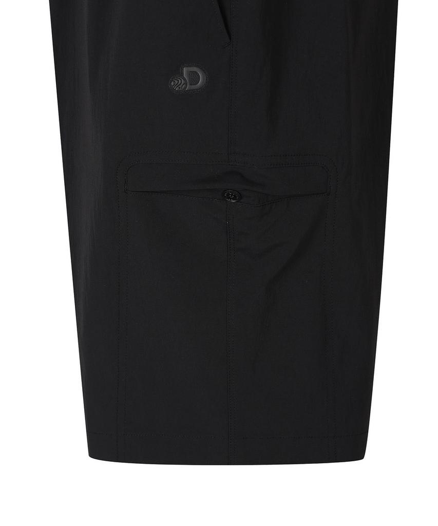 DISCOVERY EXPEDITION Men'S Freshvent Hidden Pocket Bermuda Shorts (Black)