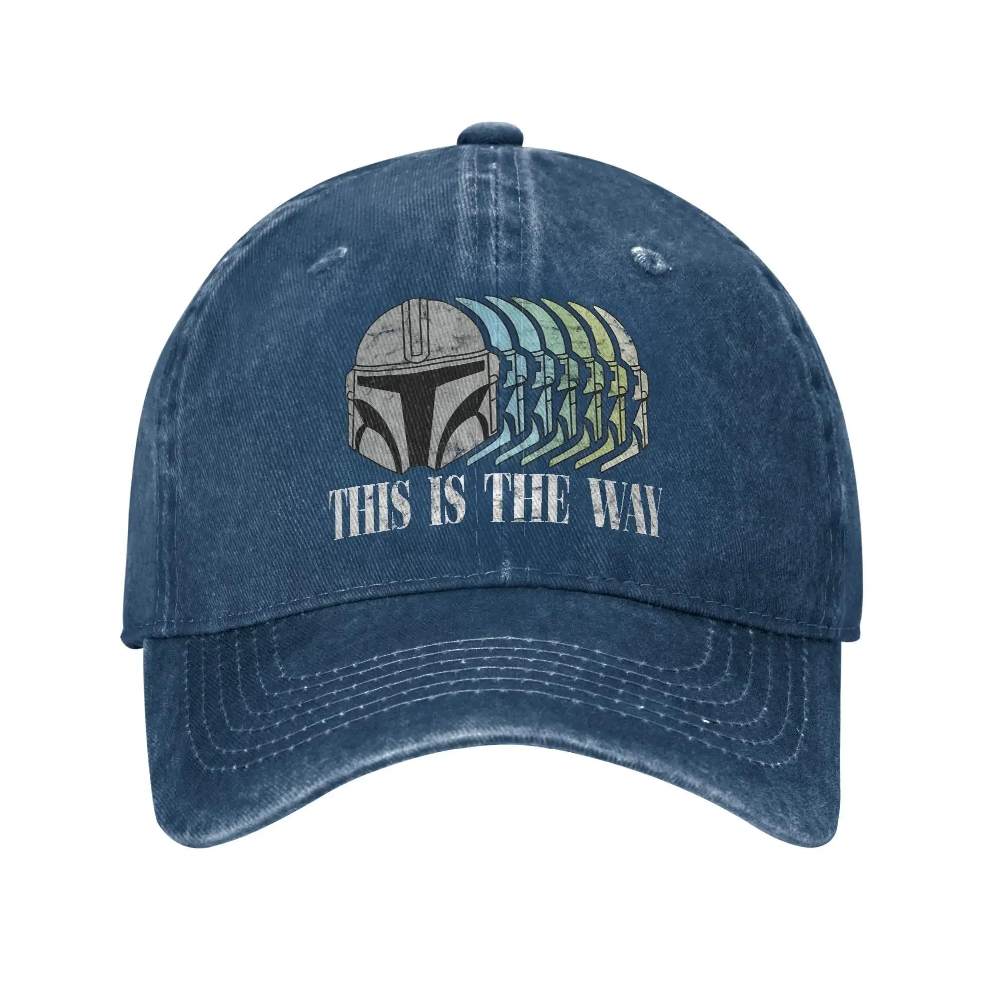 

Washed Baseball Cap This is the Way Summer Hip Hop Hats For Women Unisex Helmet Casual Running Hippie Sun Baseball Caps One Size