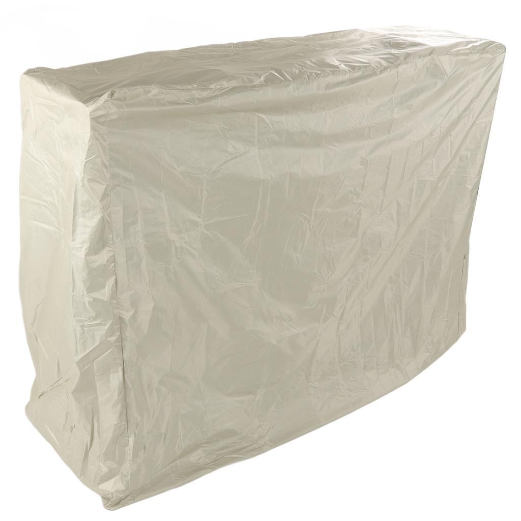 Ping Pong Table Dust Cover 190 Silver Coating Waterproof Table Tennis Cover for Outdoor Courtyard Drawstring Style