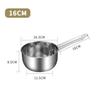 Stainless Steel Non-stick Pan Noodle Pot Thickened Milk Pot Durable Water Spoon  Household