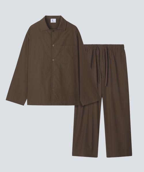 

[The Dreamer] Natural Aircotton Pajama Set-up [Shipped from Korea] 100% Authentic L