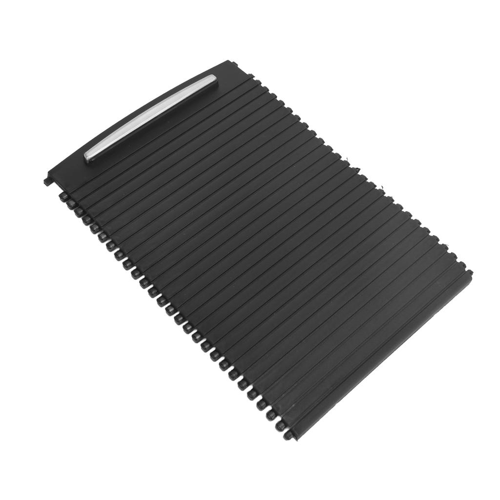 Rear Center Console Roller Blind 51166963913 Console Cup Holder Slide Cover for E92 E93 M3 2005‑2012 Black