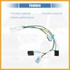 Overhead Console Map Light Wiring with Switches for Dodge for Ram 1500 2500 3500 1999-2002 05013609AA 5013609AA Replacement