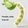 Cat Scratching And Biting Toy Simulated Bird with Built-in Bell Wing, Plush Indoor Exercise Toys for Adult Cats Long Tail Interactive Teaser, Boredom