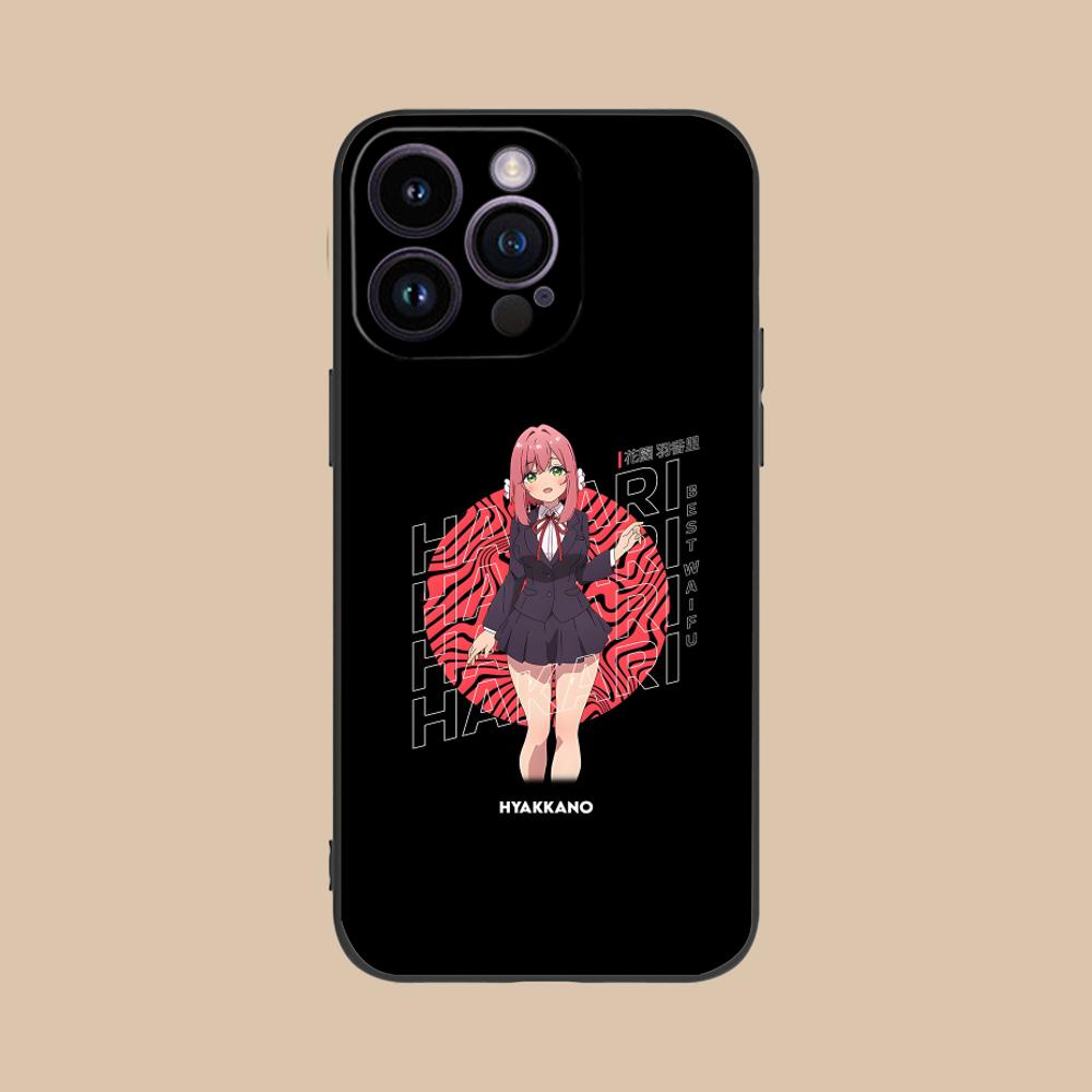 Anime Hakari Hanazono Matte Mobile Phone Case for iPhone 17 16 15 14 13 12 11 X XR XS 8 7 Air Pro Max Plus Mini Colorful Cover