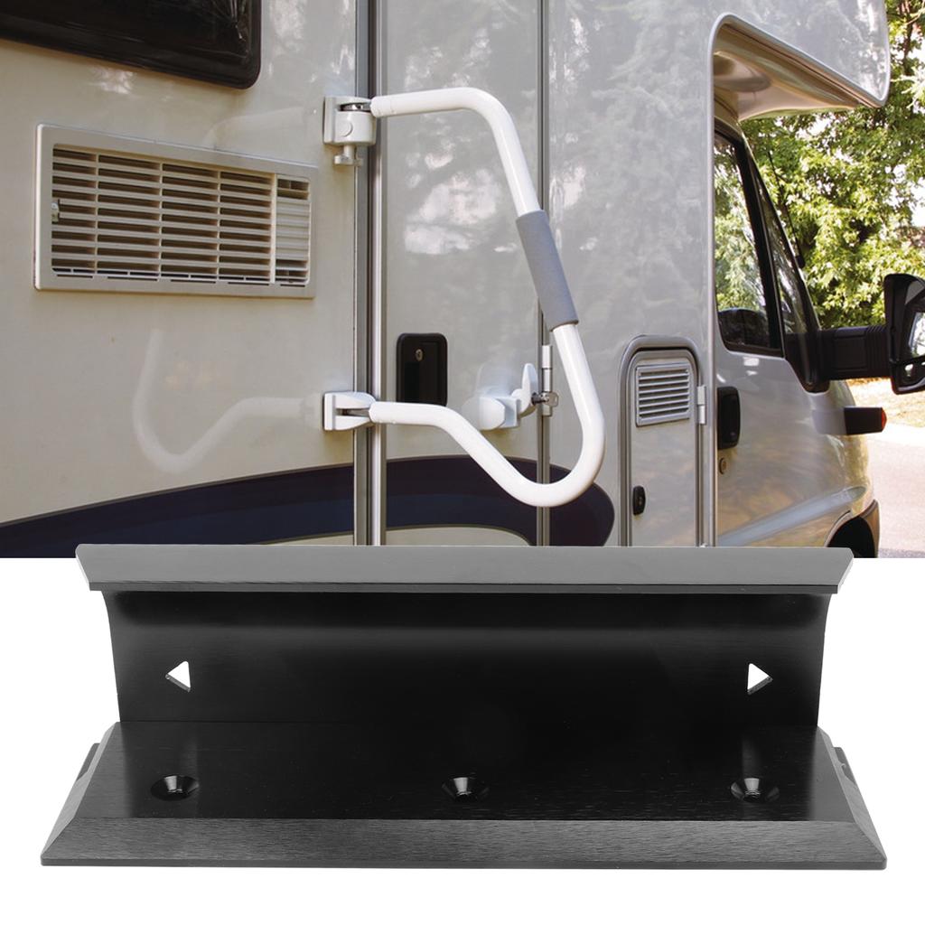 Lock Door Brace Security Barricade Aluminium Alloy for RV Yacht Home Standard Doors