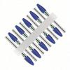 10pc/Set Ceramic Milling Cutter Nail Drill Bits Burr Gel Polish Remove Tools Cuticle Electric Manicure Files Kit Accessories