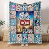 1 Pc Flannel 101 Dalmatians Disney Movie Poster Bedding Throw Blanket Sofa Cover Gift Home Decoration for Adultsc132