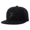 Simple Polyester Hip-hop Hats Adjustable Breathable Sunscreen Hat Flat Edge X Embroidery Snapback Baseball Hat Versatile Use