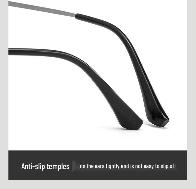 Casual Trend Ultralight Alloy Round Glasses: Comfortable Myopia Eyeglass Frames for Men and Women