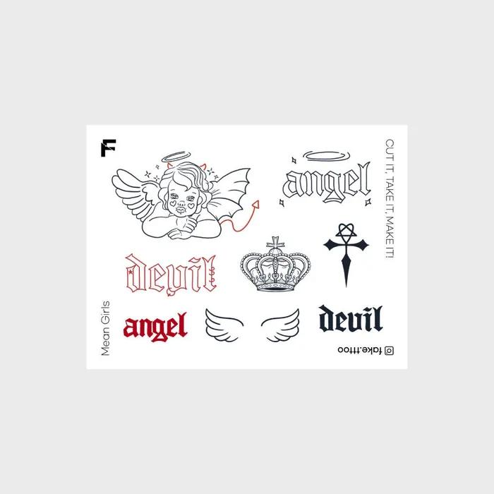 

Or Not Tattoo Sticker