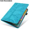 For Lenovo K11 Plus Case 11.45 Inch TB230XC TB352FU 3D Tree Embossed Flip Stand TPU Back for Lenovo Tab K11 Plus Tablet Cover