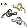 Unique Hair Clip Claw Musical Note Shape Faux Pearl Wedding Back Head Shower Decorative Accessory