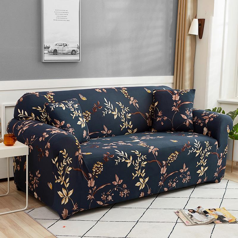 Printed Sofa Cover Stretch Couch Cover Sofa Slipcovers for Couches and Loveseats Washable  Furniture Protector for Pets Kids