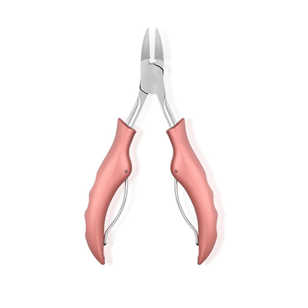 Tåneglklipper for inngrodde eller tykke tånegler Multifunksjonelt sammenleggbart verktøysett for inngrodde tånegler