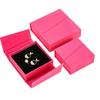 Travel Friendly Jewelry Organiser with Double Flip Lid Magnetic Closure Earring Necklace Rings Storage Case