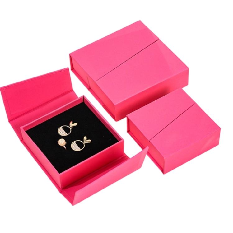 Travel Friendly Jewelry Organiser with Double Flip Lid Magnetic Closure Earring Necklace Rings Storage Case