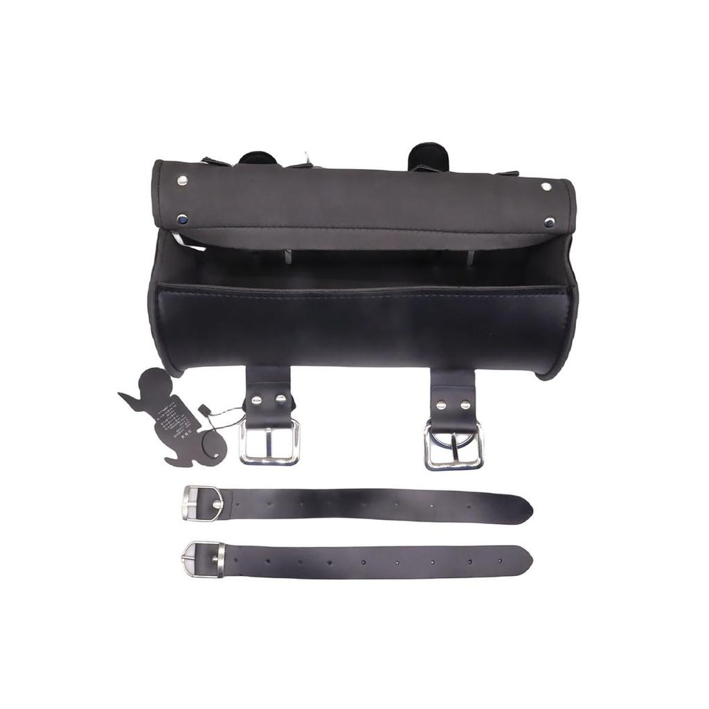 ZCJSZP Motorcycle Tool Bag Round Mini Type Motorcycle Tool Bag Motorcycle Electric Car PU