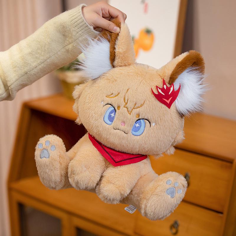 

Tartaglia Childe Cat Plush Toy - Large Anime Pillow Doll 32 cm (300g)