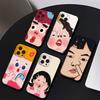 Cartoon Chubby Girl Phone Case Phone Case For Iphone 17 16 15 11 13 14 Pro Max X Xr Xs Max 12mini Black Shell Cover Case