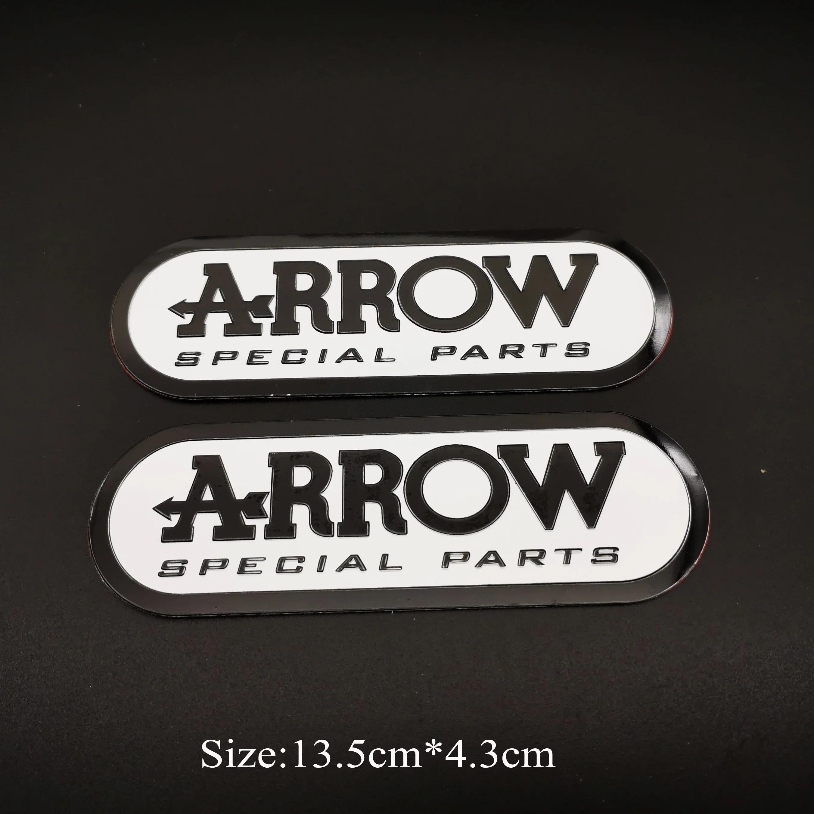 

2PCS/Lot New Arrval Aluminium Motorcycle Exhaust Pipes Pipe Decal Sticker Cool Personality Scorpio For Arrow