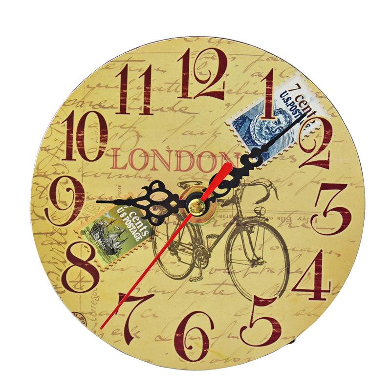 

Настенные часы без рамки своими руками: Миниатюрный простой настольный маятник, бесшумный круглый дизайн 1456