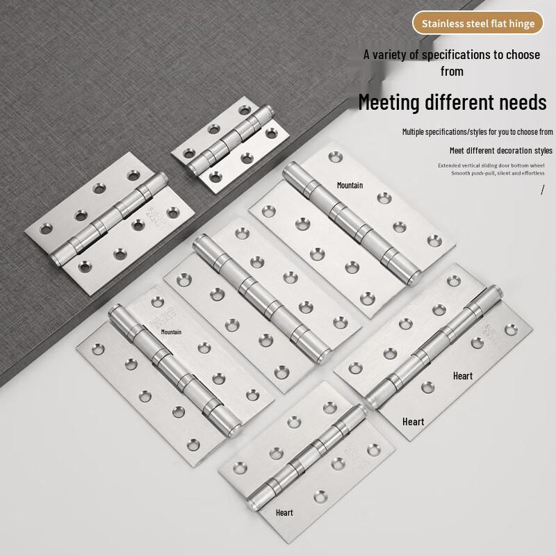SOXW Flat Opening Door Hinge