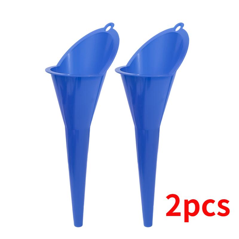 Hand Free Fuel Funnel Car Long Handle Funnel Petrol Filling Equipment Splash Proof Plastic Fuel Funnel Motorbike Cars Part