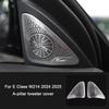 For Mercedes Benz E Class W214 2024 2025,Car Speaker Overlays Tweeter Hron Cover, Audio Protection, A-pillar Car Accessories