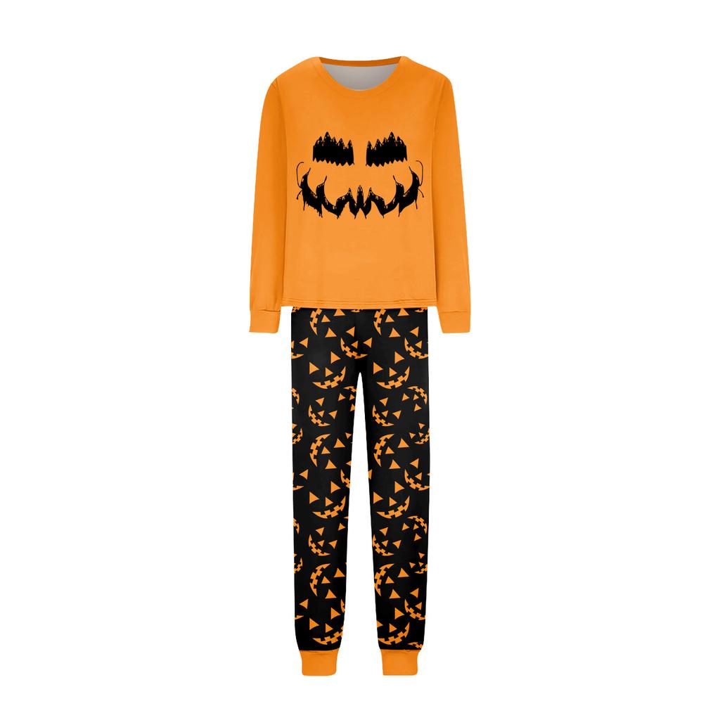 Druck Niedliches Familien-Set Pyjamas, Hauskleidung, Familien-Set Langarm-Oberteil Hosen-Set