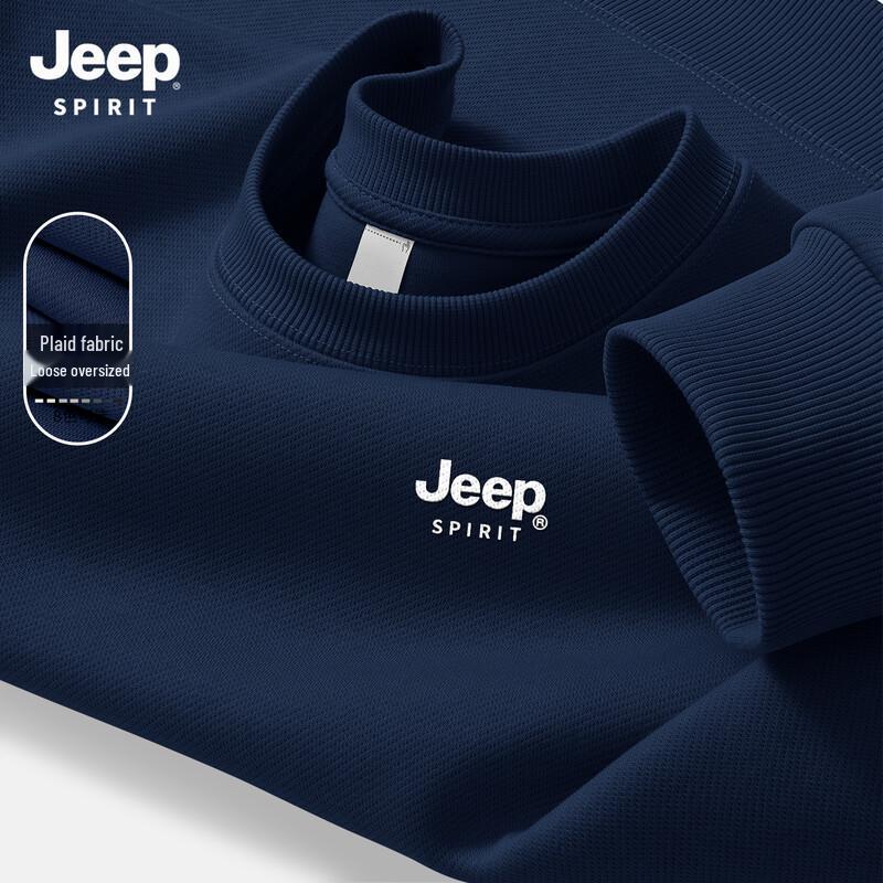 JEEP SPIRIT Men's 2026 Casual Crew Neck Sweatshirt