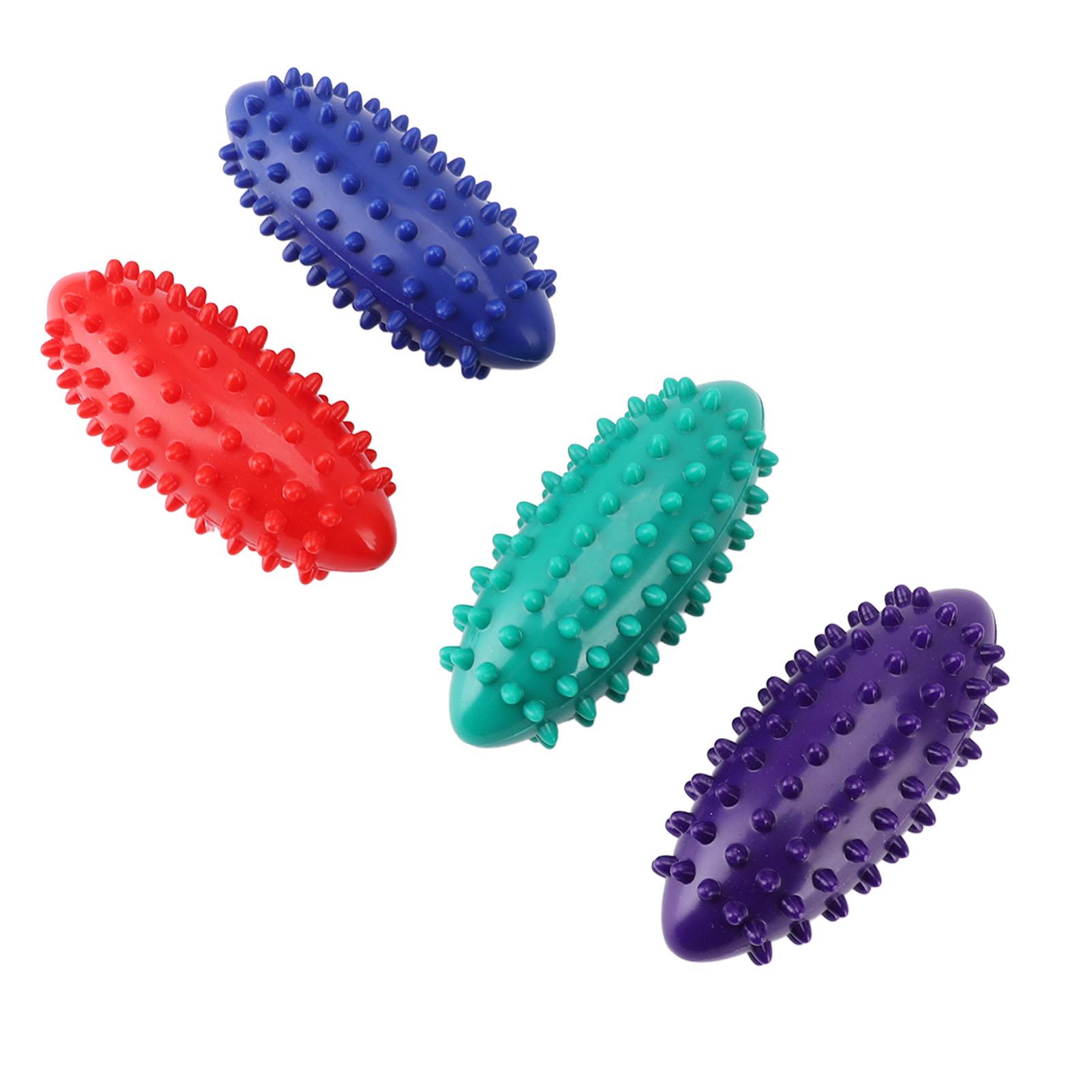 

4 шт. Массажный мяч с шипами для подошвенного фасциита, облегчения напряжения мышц, глубокотканного триггера