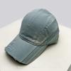 And Women Vintage Bandhnu Solid Color Stripe Baseball Caps Sun Protection Personalized All-Match Street Style Peaked Hats Distressed Fashion
