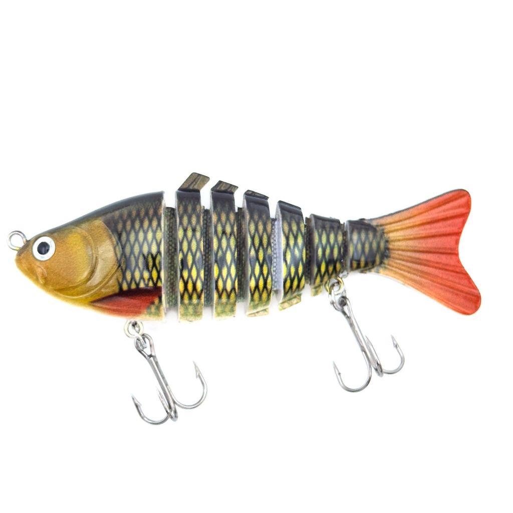 1pc of Segmented Fish Imitation Hard Bait Soft Lures - 2.36inch/5G - Suitable for Fishing Trout And Bass in Both Saltwater And Freshwater