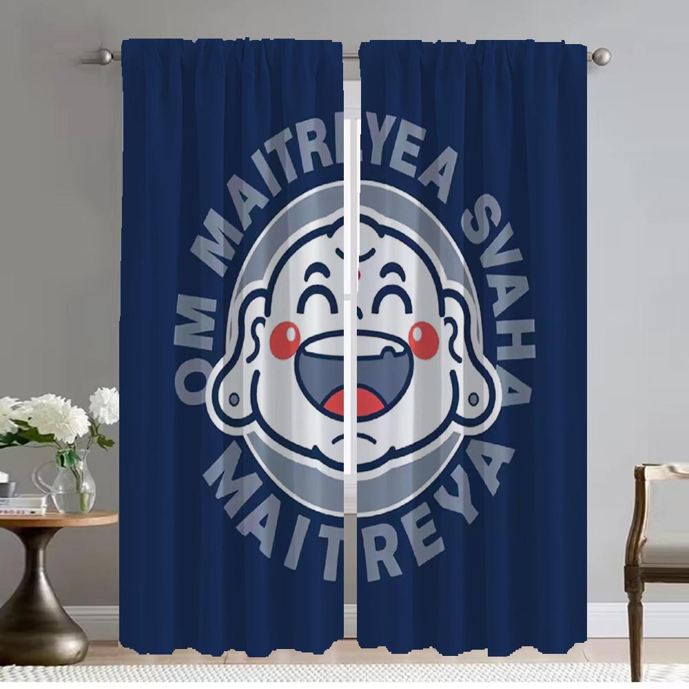 

Maitreya затемняющие шторы 2 шт шторы для спальни жалюзи оконные шторы украшения на Хэллоуин гостиная шторы для кухни W50xH70cmx2pcs-CL