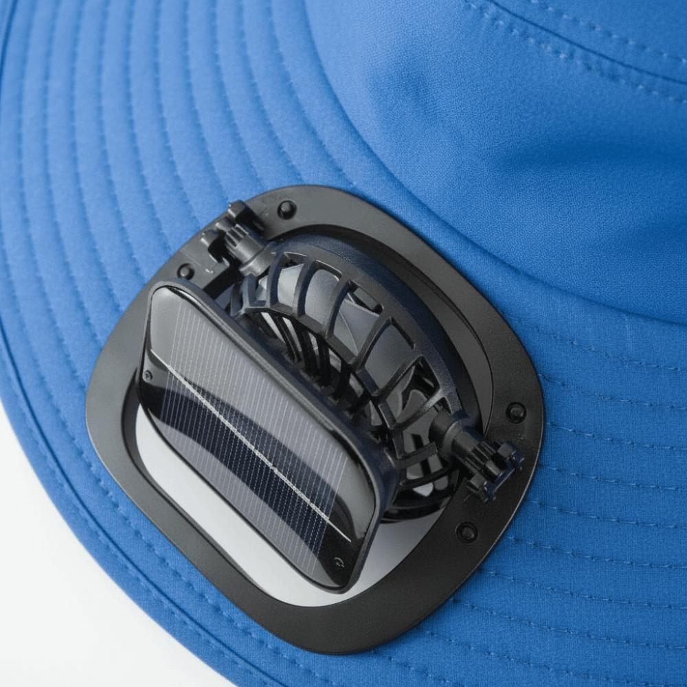 Lightweight Cooling Fan Portable Mini Hat Fan Unisex Solar Powered Fan  Outdoor