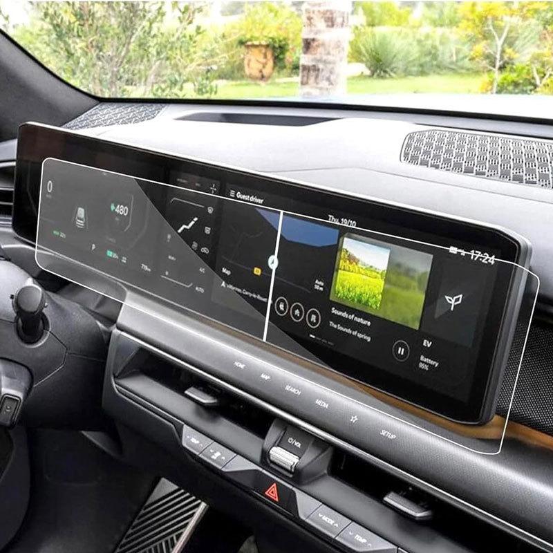 Protezione schermo in vetro temperato Per Kia k5/Kia k4 2024 2025 12.3 pollici Auto LCD GPS Navigazione e Cruscotto Pellicola antigraffio