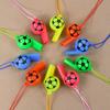 10/20Pcs Plastic Soccer Whistle Kids Football Birthday Party Favors Gifts Toys Pinata Goodie Bag Pinata Fillers Noise Maker