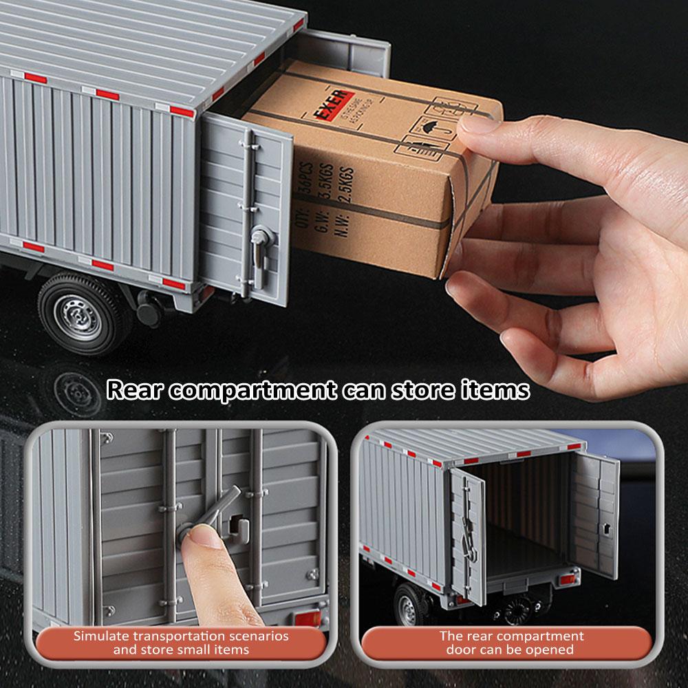 Camion télécommandé 2,4 GHz 1/16 Véhicule de transport télécommandé Pulvérisateur Multidirectionnel